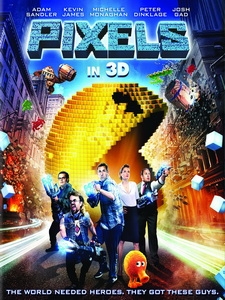 [英] 世界大對戰 3D (Pixels 3D) (2015) <2D + 快門3D>[台版]