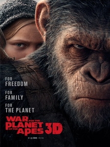 [英] 猩球崛起 - 終極決戰 3D (War For The Planet Of The Apes 3D) (2017) <2D + 快門3D>[台版]